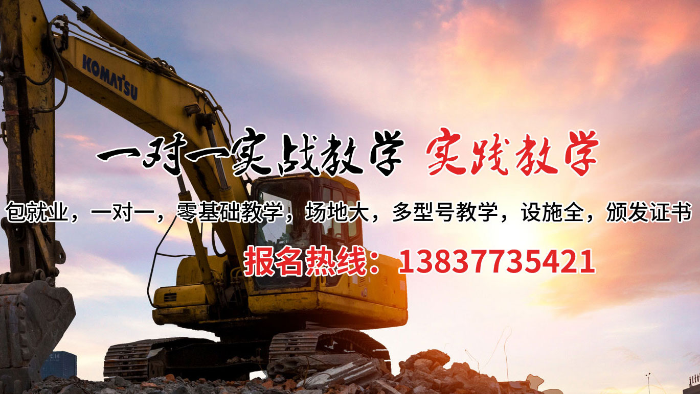 安图县挖掘机培训案例